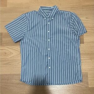 Abercrombie Blue Striped Men's Shirt